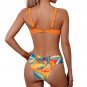 Floral Print Push Up Bikinis For Women Low Waist Swimwear PQ2420
