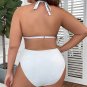 Plus Size Triangle Bikinis Fat Women Oversize Swimwear Push Up Bathing Suit PQ23204