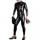 Symphony Latex Ammonia Jumpsuit Fetish Wear Sexy Rubber Catsuit For Men PQ-B08