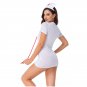 Halloween Nurse Costume Carnival Cosplay Fancy Dress DC Uniform PQ202146