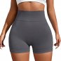 High Waist Sport Short Pants Women Solid Color Bubble Butt Athletic Shorts
