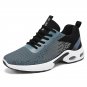 Men Mesh Sport Shoes Thick Sole Youth Sneakers Male Knit Casul Shoes PQ9307