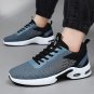 Men Mesh Sport Shoes Thick Sole Youth Sneakers Male Knit Casul Shoes PQ9307
