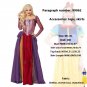 Halloween Cosplay Witches Fred Costume Medieval Princess Long Dress PQ99062