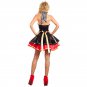 Alice in Wonderland Costumes Red Heart Queen Fancy Dress Halloween Cosplay Uniform PQ00016