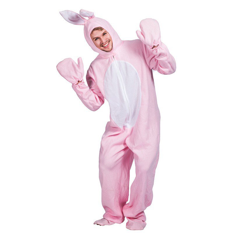 Adult Bunny Cosplay Costume Halloween Rabbit Outfit Animal Carnival Uniform