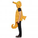 Carnival Seahorse Cosplay Costume Halloween Hippocampus Mascot Uniform Sea Horse Funny Outfit