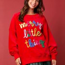 Corduroy Christmas T-shirt Long Sleeve Sweaters For Women Santa Claus Pullover Xmas Tops PQ416