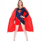 Supergirl Cosplay Costume Superman superhero uniform Halloween game Outfit