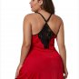 Valentine Sleepwear Women Plus Size Nightdress Sexy Oversize Babydoll Lingerie