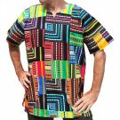 Man African T-shirt Ethnic Casual Wear Africa Dashiki Printed Tops