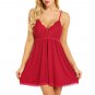 Sexy Valentine Day Babydoll Lingerie Sleepwear For Women Plus Size Nightdress