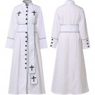 Halloween Priest Robe, Carnival Costume Roman Clergy Clothing PQ23330