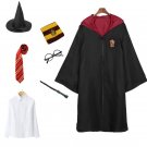 Kid British novels movies magic robe Halloween performance Uniform Children cosplay costume