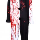 Man Terrifier Uniform Clown Costume Halloween Horror Joker Fancy Dress