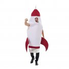 Rocket Jumpsuit Adult Space Suit Cosplay Overalls Halloween Costume PQ24551