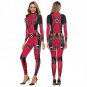 Digital Print Super Hero jumpsuit For Woman Comic Movie Deadpool 3 Cosplay costume