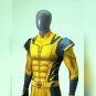 Wolverine Cosplay Costume Halloween Wolf Uncle Jumpsuit Superhero Uniform PQ0052