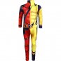 Superhero Comic Movie Deadpool & Wolverine Cosplay Costume Super Hero jumpsuit