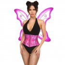 Pink Butterfly Costume Fairy Cartoon Movie Stage Fairy Tale Cosplay Fancy Dress