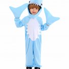 Children Halloween Cute Shark Costume for Kid Clothing Marine Life Jumpsuit