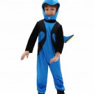 Children Halloween Cute Clownfish Costume for Kid Clothing Marine Life Clown Fish Jumpsuit