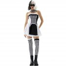 Anime Carnival Devil Queen Fancy Dress Halloween Clown Costume For Woman
