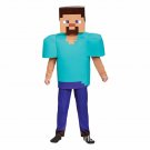 Child Halloween Blue World Jumpsuit Carnival Cosplay Outfits Sandplay Game Costume for Kid