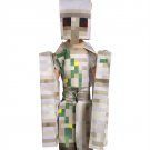 Child Halloween iron Golem Jumpsuit Carnival Cosplay Outfits Sandplay Game Costume for Kid
