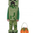 Teen Halloween Creeper Costume Carnival Cosplay Outfits Sandplay Game Jumpsuit for Kid