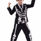 Skeleton Black Suit Uniform Child cosplay costumes Ghost Festival Clothes For Kid