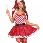 Christmas Lustrous Lollipop Costume Santa Gift Beautiful Fancy Dress