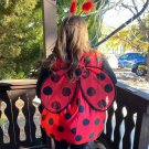 Halloween Children Ladybird Costume For Girls Fancy Dress Kid Carnival Cosplay Outfit