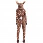 Christmas Elk Jumpsuit Reindeer Costume Sika Deer Uniform Xmas Fancy Dress