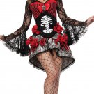 Ghost Bride Uniform For Woman Devil Vampire Costume Flower Fairy Fancy Dress