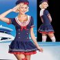 Women's Sexy Sailor Costume, Vintage Nautical Sailor Dress Outfit, Halloween Cosplay Uniform