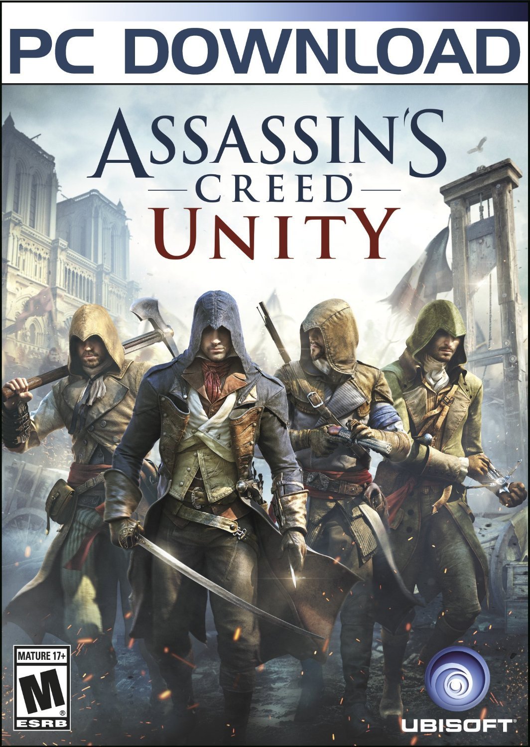 Assassin's Creed Unity Windows PC Game Download Uplay CD-Key Global