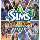 The Sims 3: Ambitions Expansion Pack Windows PC/Mac Game Download Origin CD-Key Global