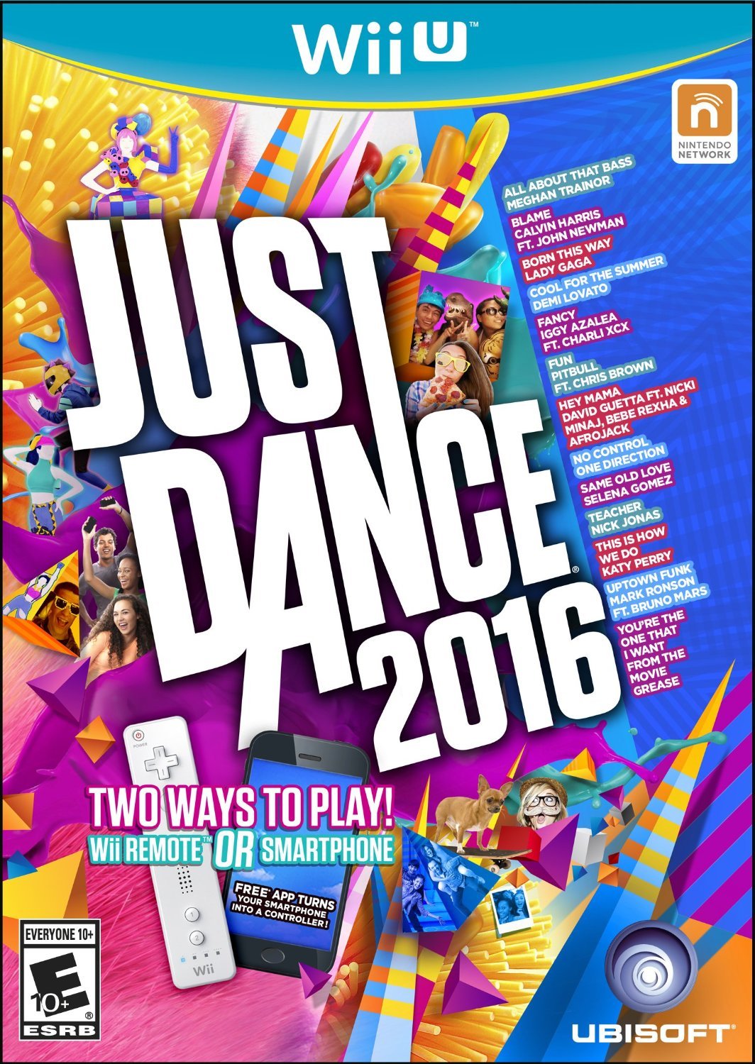 Just Dance 2016 Wii U Physical Game Disc US