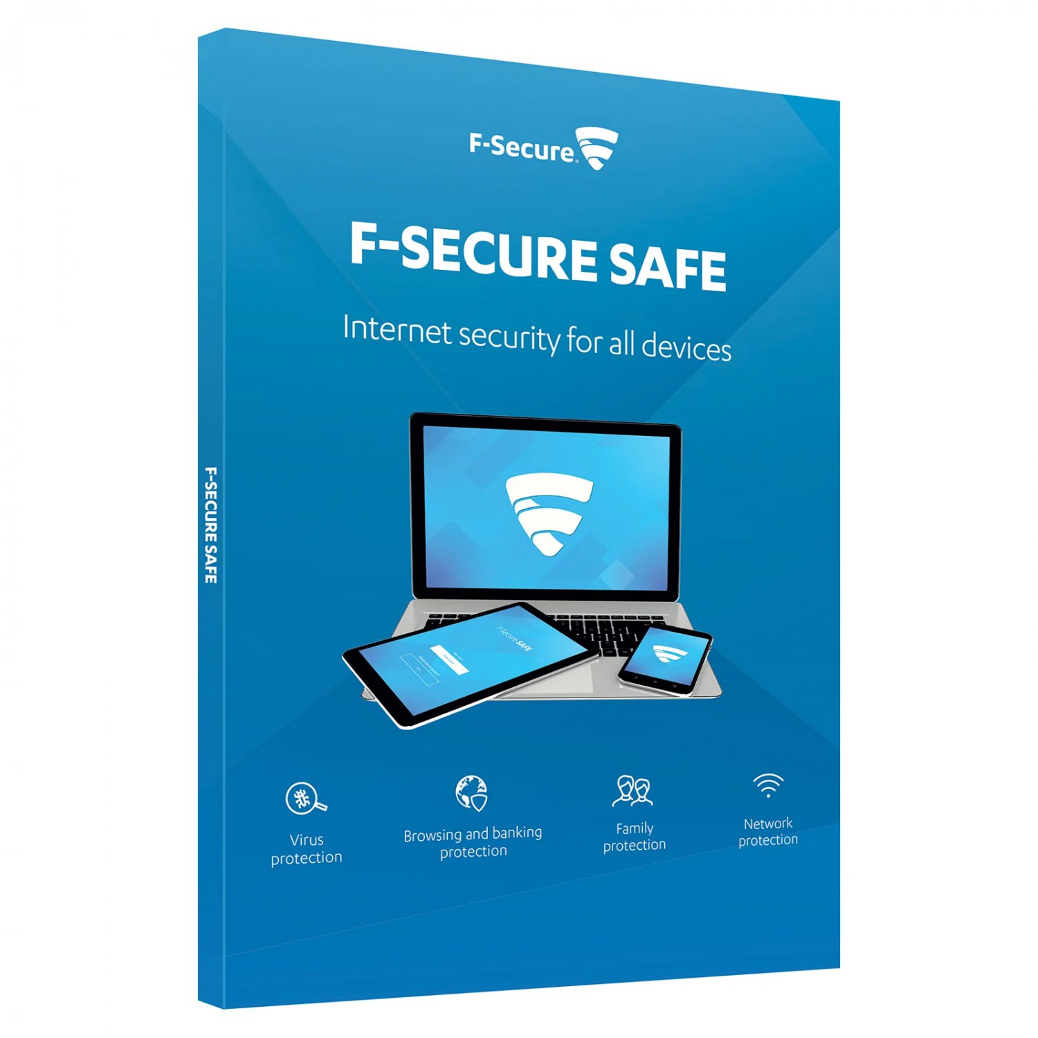 F-Secure SAFE Internet Security Antivirus, 5 Devices, 1 Year - Global