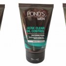 Pond's Acne Clear Oil Control Whitening Foam 3x 100g