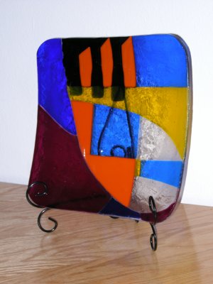 Square plate