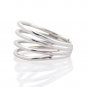 Silver Dew Plain Split Wire Shank 925 Sterling Silver Toe Ring Jewelry