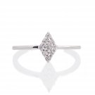 Silver Dew 925 Sterling Silver Cute Little Kite Shape Cluster Adjustable Toe Ring for Girls