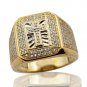 925 Sterling Silver Fashion Men's Ring In Simulated Diamond From Silver Dew