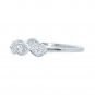 Silver Dew 925 Sterling Silver Marquise Shape CZ Diamond Adjustable Toe Ring For Women