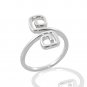 Silver Dew Swirl 925 Sterling Silver Stylish Adjustable Toe Ring Gift For Her