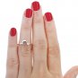 Silver Dew Solitaire Dolphin 925 Sterling Silver Adjustable Toe Ring For Womens and Girls Gift