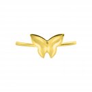 Silver Dew Butterfly Adjustable Toe Ring in 925 Sterling Silver for Women & Girls