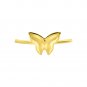 Silver Dew Butterfly Adjustable Toe Ring in 925 Sterling Silver for Women & Girls